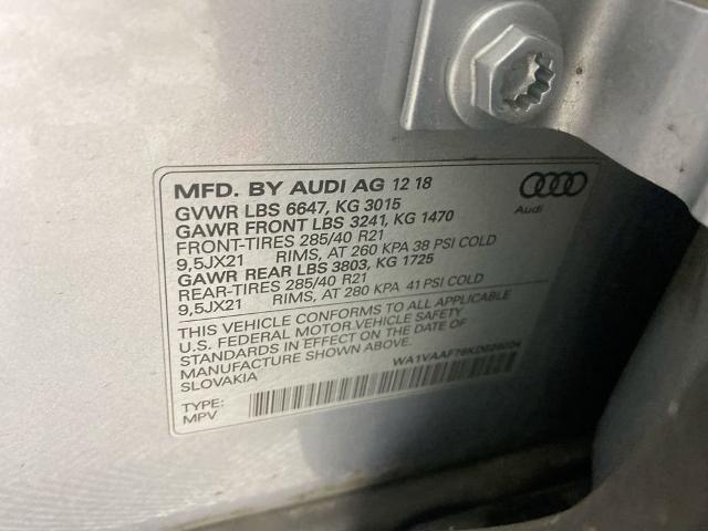 2019 Audi Q7 Vehicle Photo in ALLIANCE, OH 44601-4622