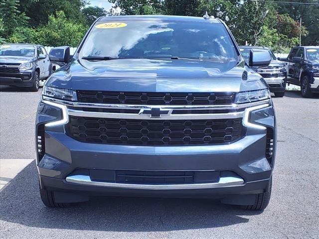 Certified 2021 Chevrolet Tahoe LS with VIN 1GNSKMKD2MR483977 for sale in Taylor, MI