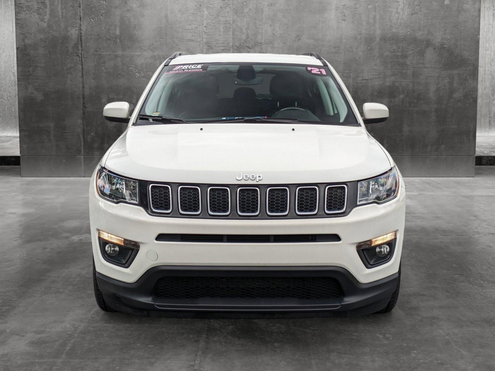 Used 2021 Jeep Compass Latitude with VIN 3C4NJCBB1MT592326 for sale in Orlando, FL