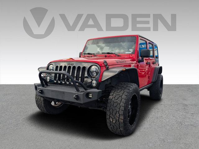 Used 2016 Jeep Wrangler Unlimited Willys Wheeler with VIN 1C4BJWDG7GL155024 for sale in Savannah, GA