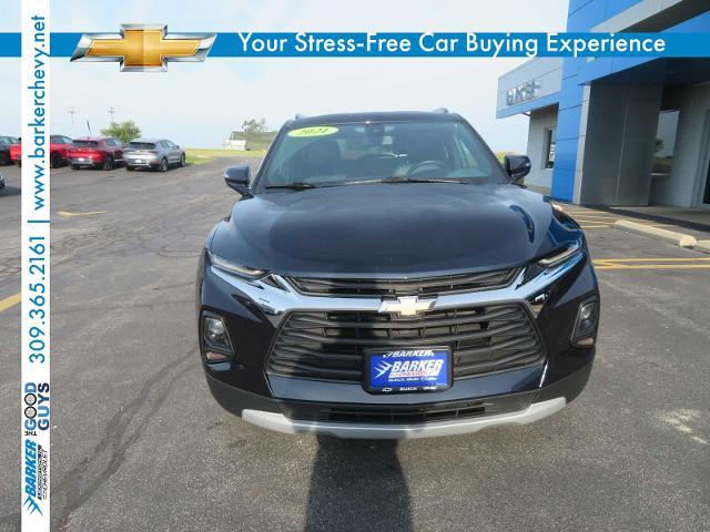 Used 2021 Chevrolet Blazer 3LT with VIN 3GNKBDRS9MS543819 for sale in Lexington, IL