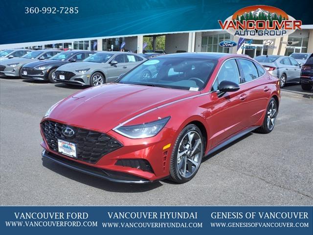 Used 2023 Hyundai Sonata SEL Plus with VIN KMHL44J23PA268503 for sale in Vancouver, WA