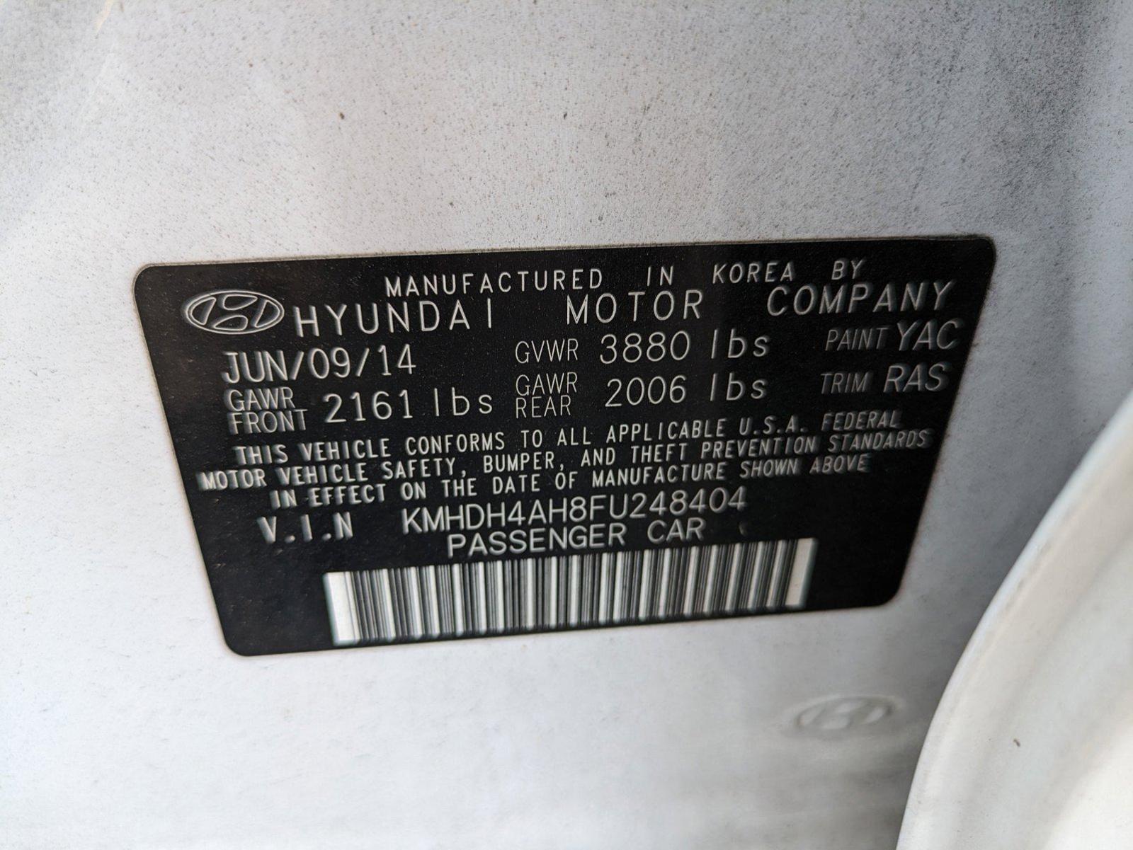 2015 Hyundai ELANTRA Vehicle Photo in Sanford, FL 32771
