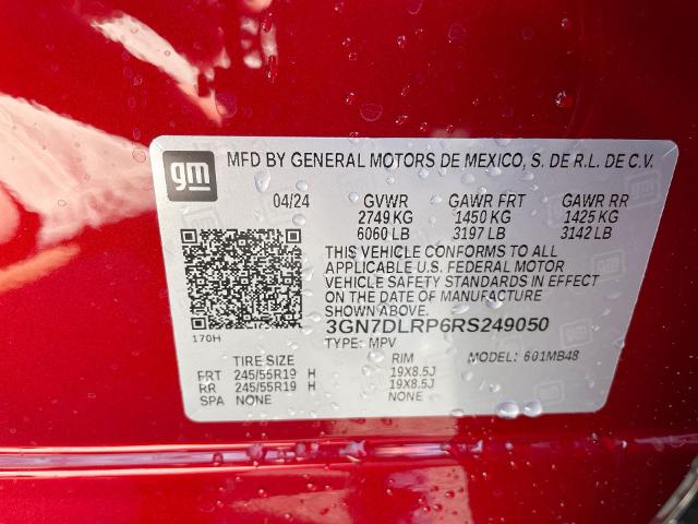 2024 Chevrolet Equinox EV Vehicle Photo in THOMPSONTOWN, PA 17094-9014