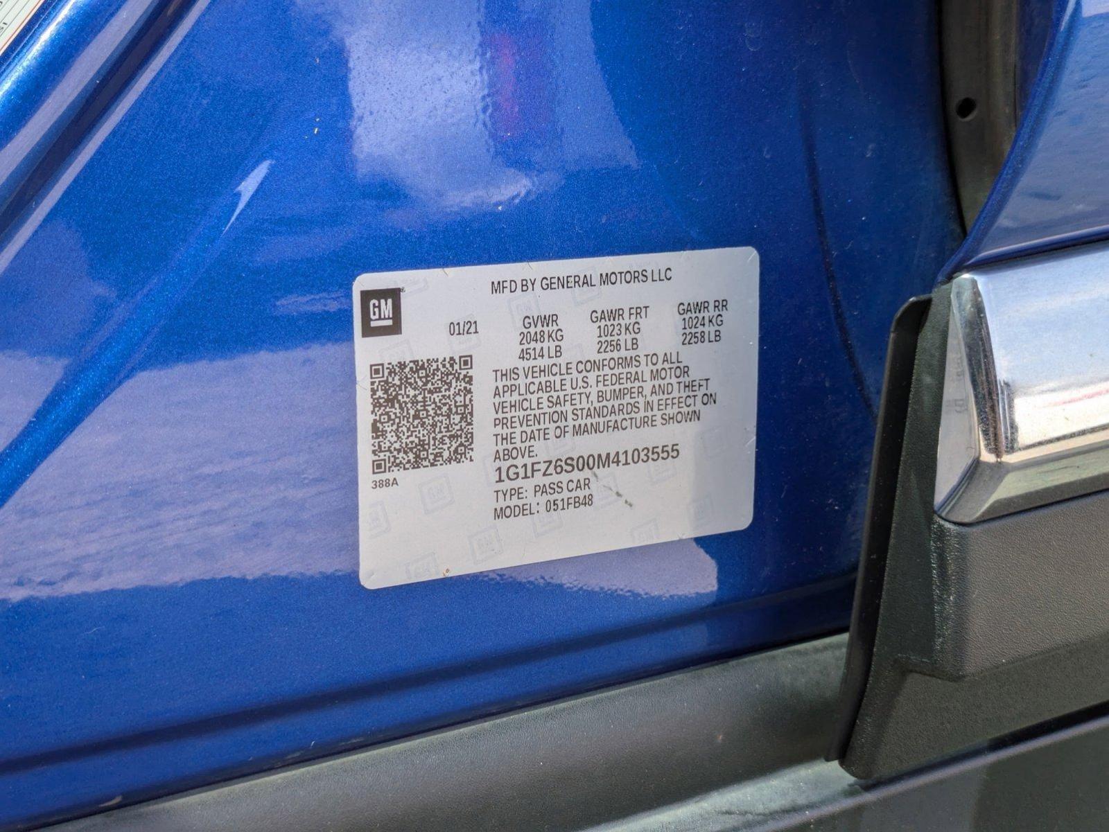 2021 Chevrolet Bolt EV Vehicle Photo in SPOKANE, WA 99212-2978