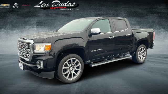 Used 2021 GMC Canyon Denali with VIN 1GTG6EEN5M1253863 for sale in Stevens Point, WI