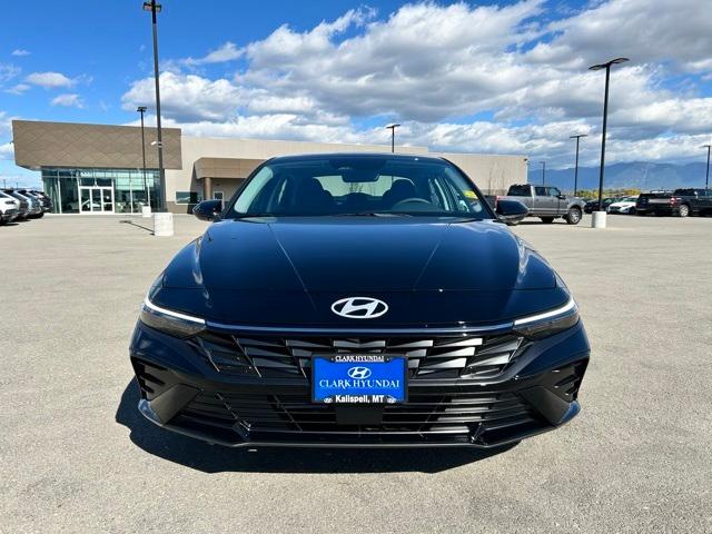 Used 2024 Hyundai Elantra Blue with VIN KMHLM4DJ2RU094640 for sale in Kalispell, MT