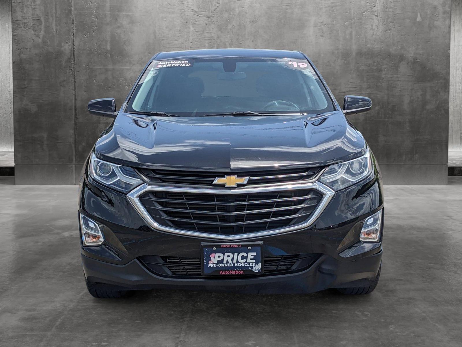 Certified 2019 Chevrolet Equinox LT with VIN 3GNAXKEV9KL241584 for sale in Houston, TX