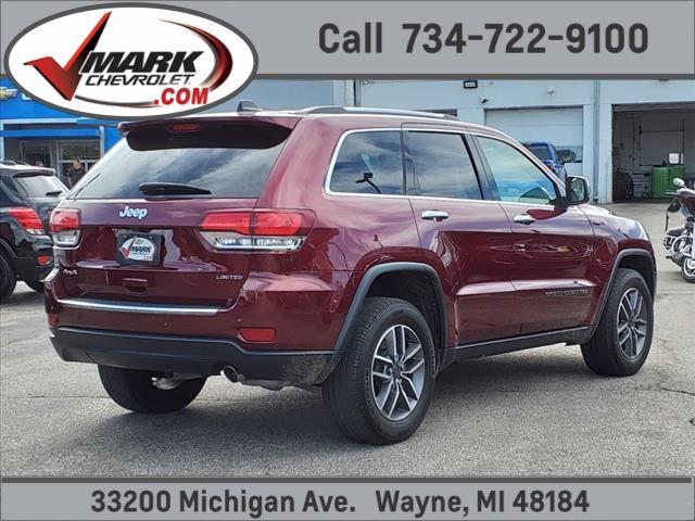 Used 2021 Jeep Grand Cherokee Limited with VIN 1C4RJFBG5MC649556 for sale in Wayne, MI