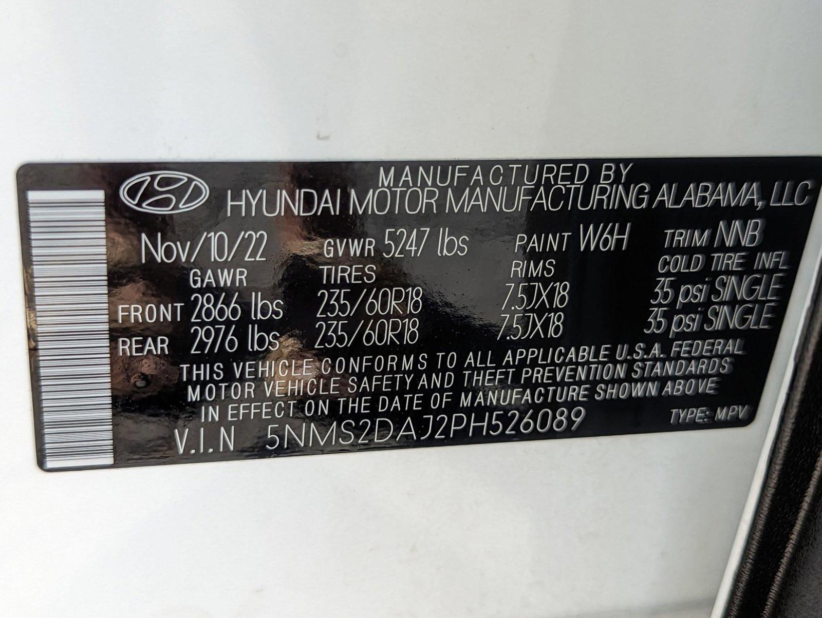 2023 Hyundai SANTA FE Vehicle Photo in Spokane Valley, WA 99206