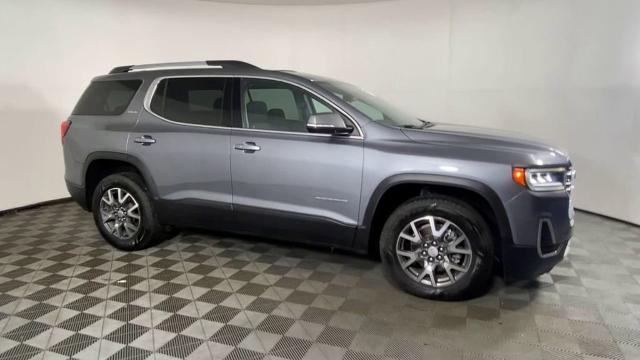 Used 2021 GMC Acadia SLE with VIN 1GKKNKLS1MZ229005 for sale in Alliance, OH