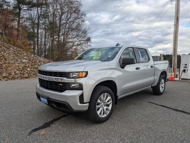 Certified 2021 Chevrolet Silverado 1500 Custom with VIN 1GCPYBEH7MZ173548 for sale in Augusta, ME