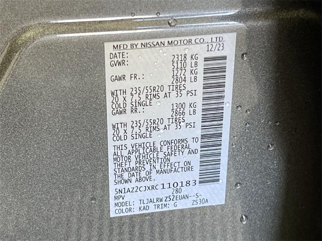 2024 Nissan Murano Vehicle Photo in Tulsa, OK 74129