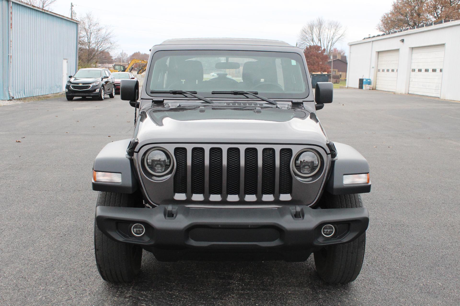 Used 2019 Jeep Wrangler Unlimited Sport with VIN 1C4HJXDG7KW610560 for sale in Sparta, IL