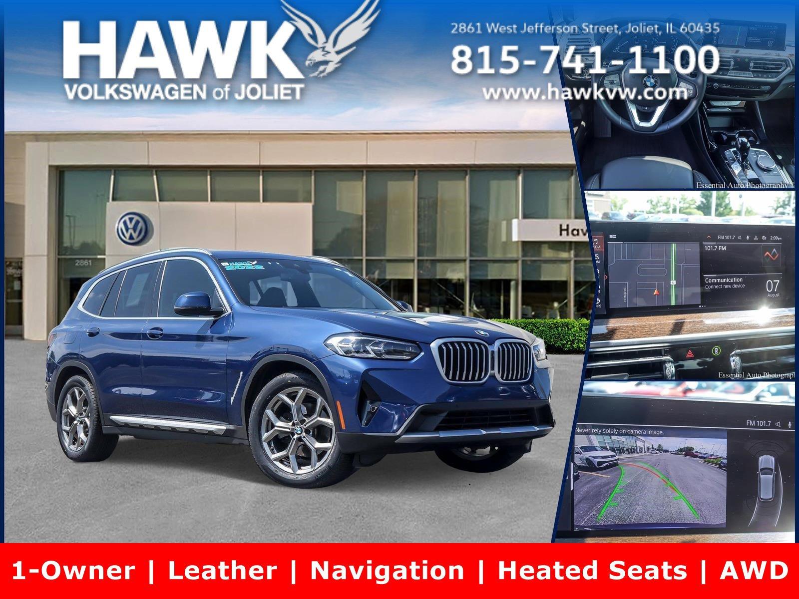 2022 BMW X3 xDrive30i Vehicle Photo in Plainfield, IL 60586