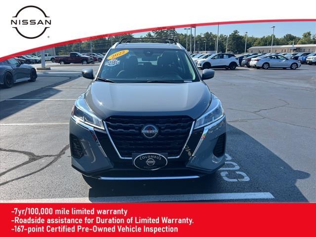 Used 2022 Nissan Kicks SV with VIN 3N1CP5CV2NL506049 for sale in Columbus, MS