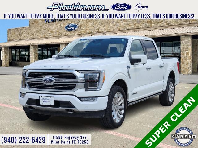 Used 2021 Ford F-150 Limited with VIN 1FTFW1ED8MFC47327 for sale in Pilot Point, TX