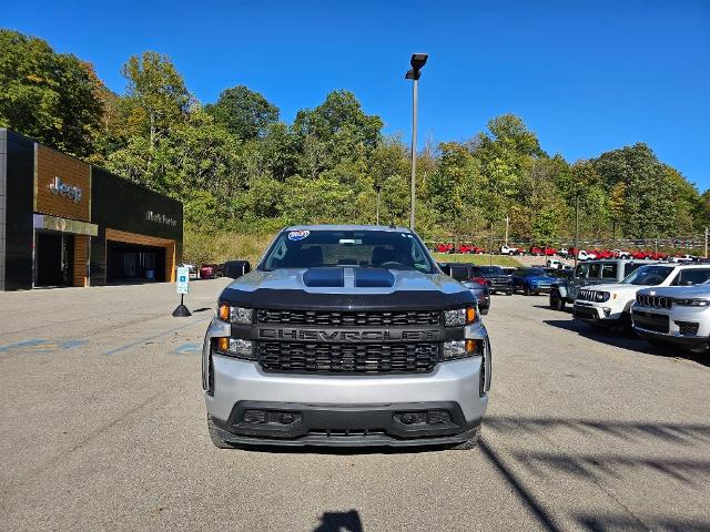 Used 2021 Chevrolet Silverado 1500 Custom with VIN 1GCPWBEK0MZ278059 for sale in Pomeroy, OH