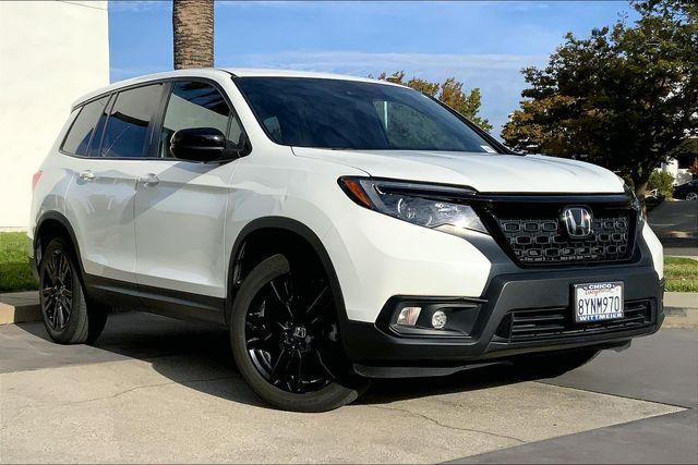 Used 2021 Honda Passport Sport with VIN 5FNYF8H29MB038646 for sale in Chico, CA