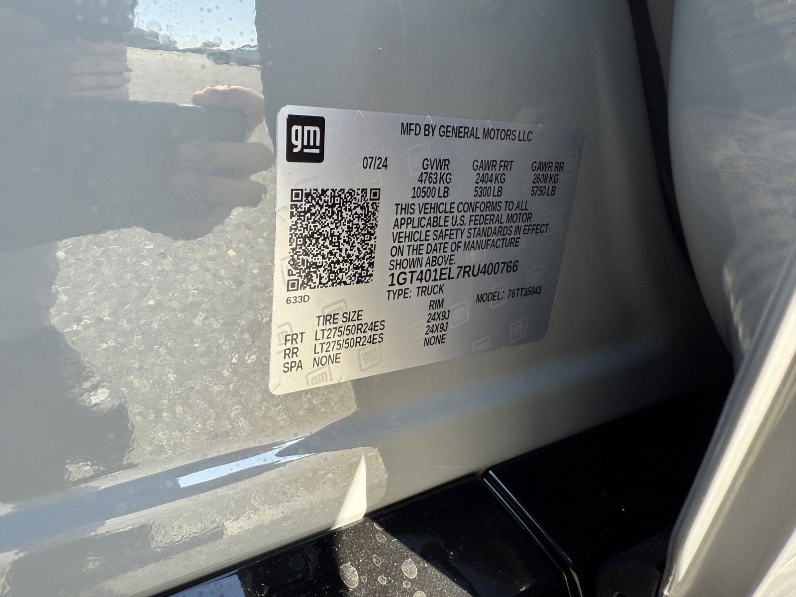 2024 GMC Sierra EV Vehicle Photo in MONROE, NC 28110-8431