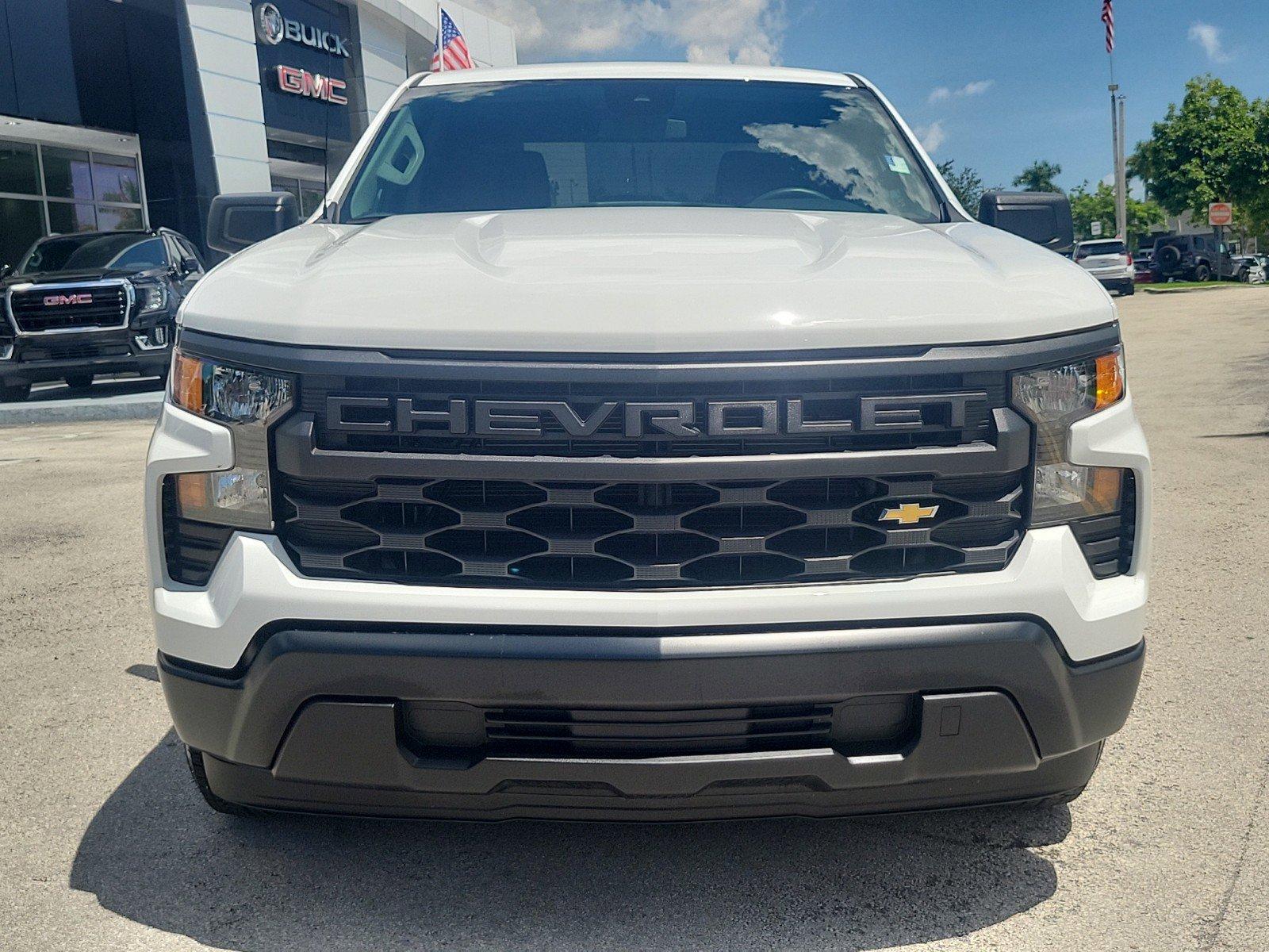 Used 2023 Chevrolet Silverado 1500 Work Truck with VIN 2GCPAAED7P1148674 for sale in Homestead, FL