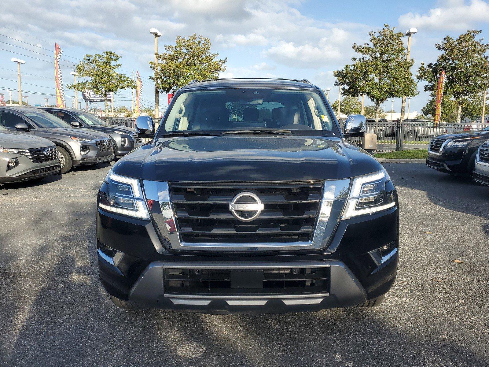 Certified 2023 Nissan Armada Platinum with VIN JN8AY2CD5P9691558 for sale in Clermont, FL