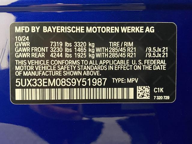 2025 BMW X7 M60i Vehicle Photo in Appleton, WI 54913