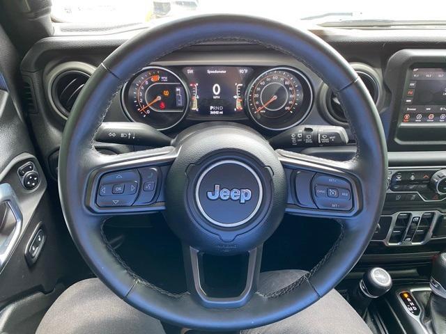 Used 2021 Jeep Wrangler Unlimited Willys with VIN 1C4HJXDN4MW646207 for sale in Green Bay, WI