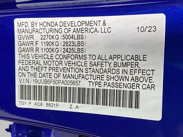 2023 Acura TLX Vehicle Photo in Appleton, WI 54913