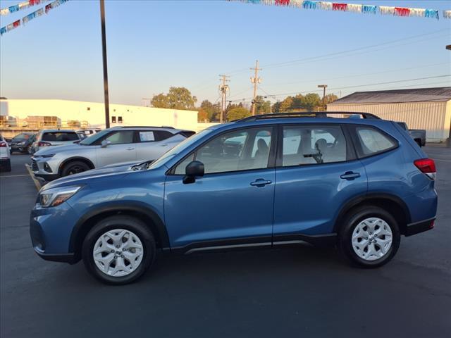 Used 2021 Subaru Forester Base with VIN JF2SKADCXMH593890 for sale in Salem, OH