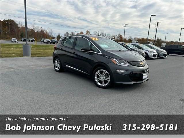 Used 2020 Chevrolet Bolt EV LT with VIN 1G1FW6S00L4120766 for sale in Pulaski, NY