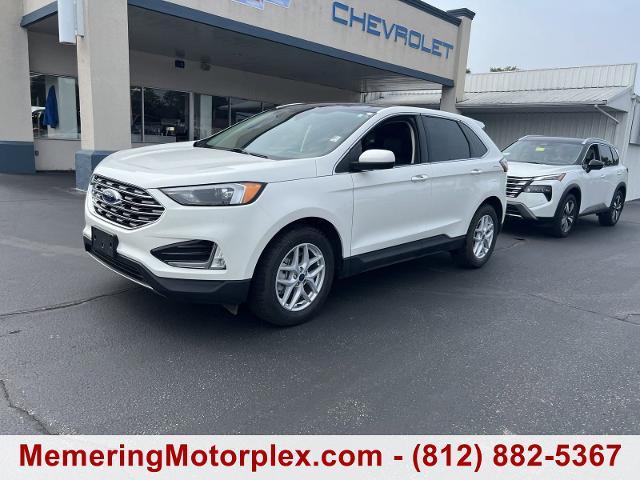 Used 2022 Ford Edge SEL with VIN 2FMPK4J94NBA73886 for sale in Vincennes, IN