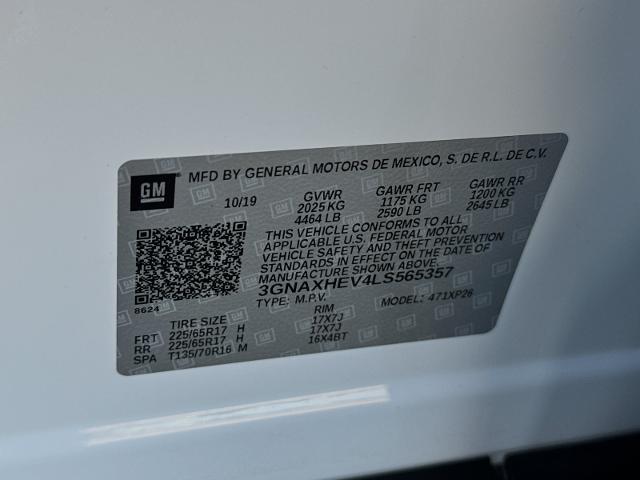 2020 Chevrolet Equinox Vehicle Photo in PITTSBURG, CA 94565-7121