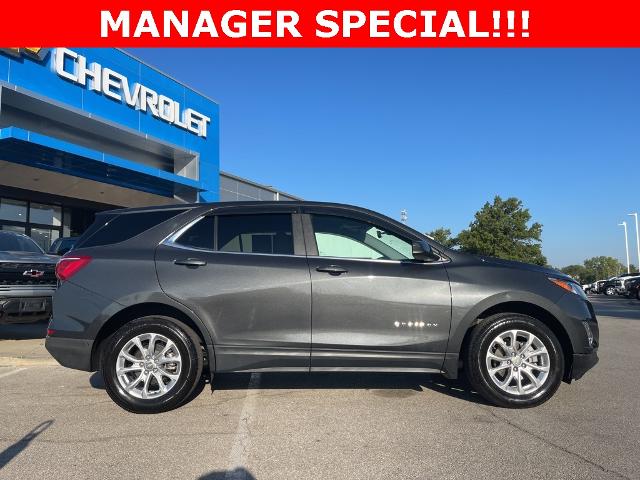 Certified 2021 Chevrolet Equinox LT with VIN 2GNAXUEV1M6162770 for sale in Kansas City