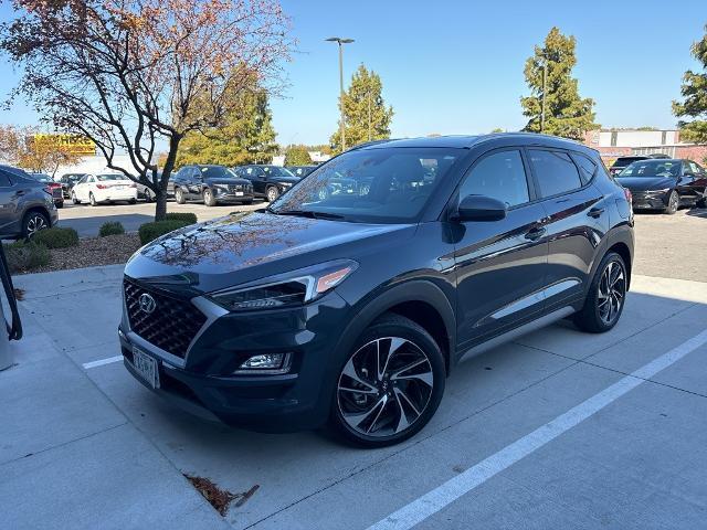 Used 2021 Hyundai Tucson Sport with VIN KM8J3CAL7MU378705 for sale in Kansas City