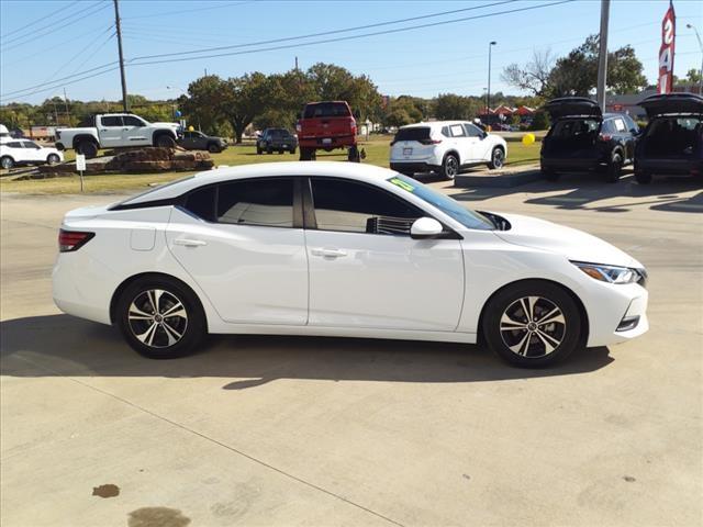 Used 2021 Nissan Sentra SV with VIN 3N1AB8CV1MY211064 for sale in Ada, OK