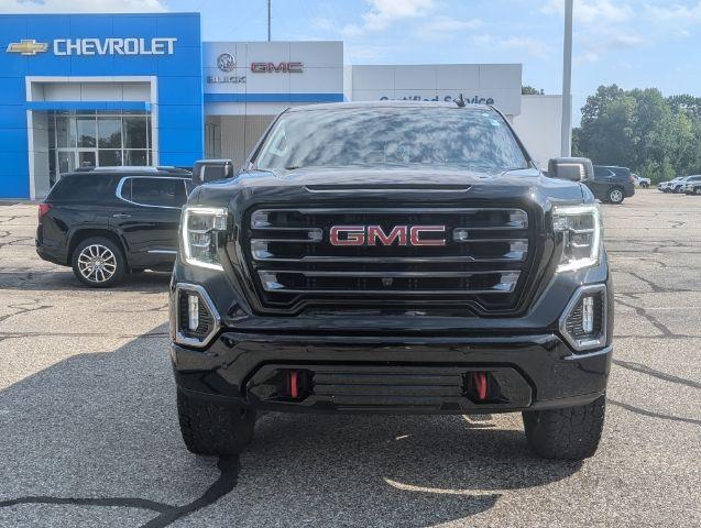 Used 2021 GMC Sierra 1500 AT4 with VIN 1GTP9EEL0MZ202729 for sale in Greenville, MI