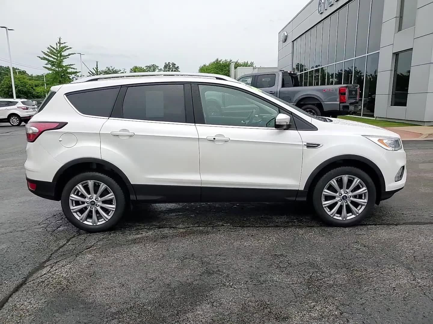 Used 2018 Ford Escape Titanium with VIN 1FMCU9J93JUC64046 for sale in Gurnee, IL