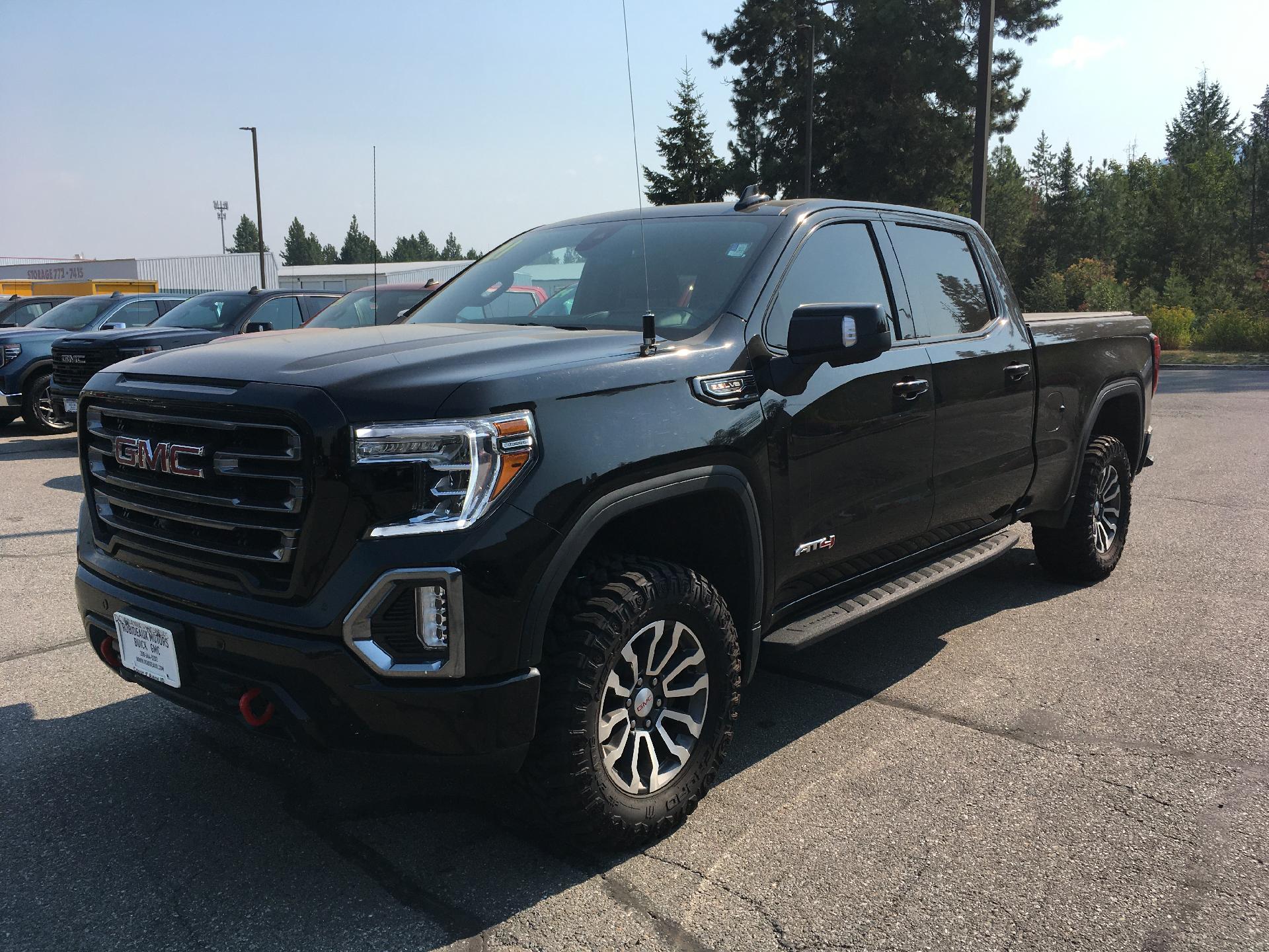 Used 2021 GMC Sierra 1500 AT4 with VIN 1GTP9EEL6MZ188447 for sale in Coeur D'alene, ID