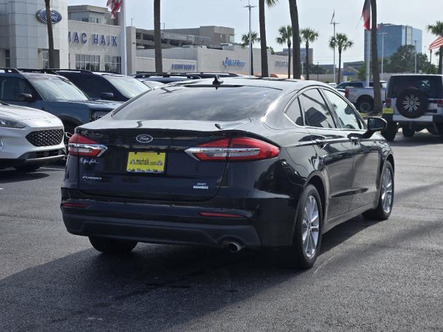 Used 2020 Ford Fusion SE with VIN 3FA6P0HD5LR122554 for sale in Houston, TX