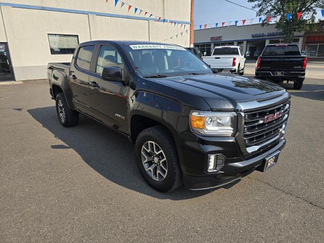 Used 2021 GMC Canyon AT4 with VIN 1GTG6FEN4M1123451 for sale in La Grande, OR