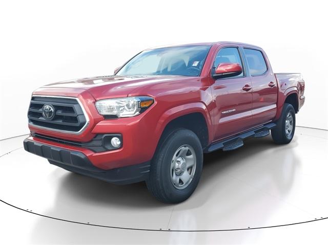 Certified 2021 Toyota Tacoma SR5 with VIN 3TYAX5GN2MT018652 for sale in Miami, FL