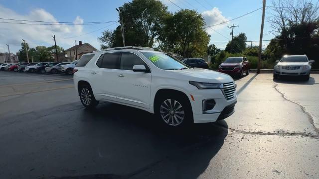 Used 2023 Chevrolet Traverse Premier with VIN 1GNERKKW5PJ249799 for sale in Eaton, OH