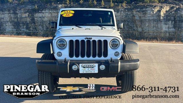 Used 2016 Jeep Wrangler Unlimited Sport S with VIN 1C4BJWDG8GL248330 for sale in Branson, MO