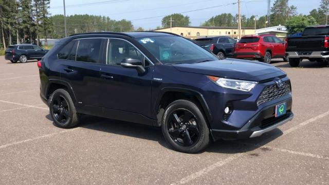 Used 2020 Toyota RAV4 XSE with VIN JTMEWRFVXLJ037695 for sale in Hermantown, Minnesota