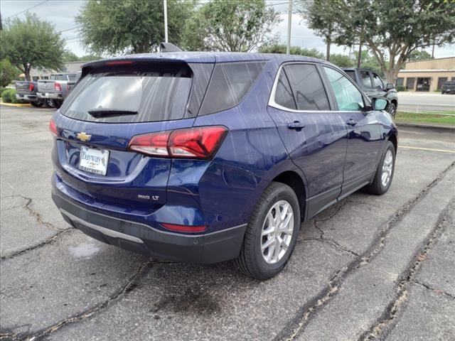 Used 2022 Chevrolet Equinox LT with VIN 3GNAXTEVXNL152343 for sale in Pearland, TX