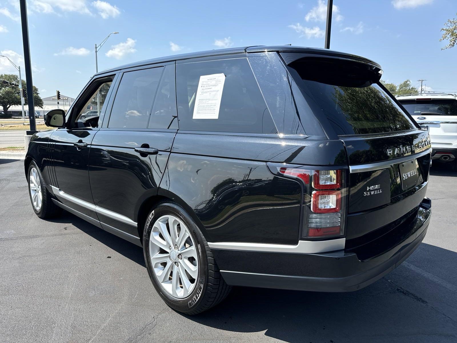 2017 Range Rover Vehicle Photo in DALLAS, TX 75209-3016