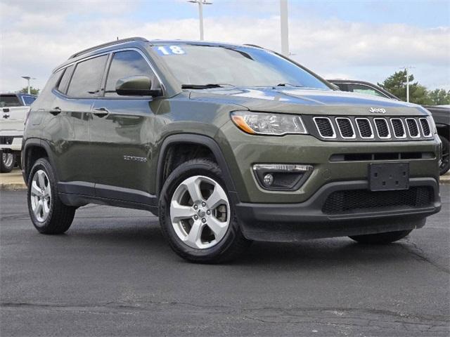 Used 2018 Jeep Compass Latitude with VIN 3C4NJDBB2JT482631 for sale in Columbus, OH