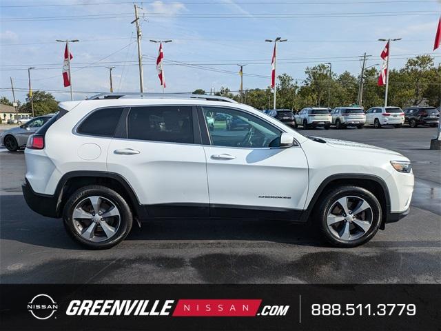 Used 2019 Jeep Cherokee Limited with VIN 1C4PJMDXXKD283738 for sale in Greenville, NC