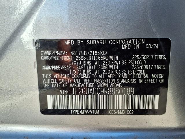 2024 Subaru Crosstrek Vehicle Photo in Green Bay, WI 54304